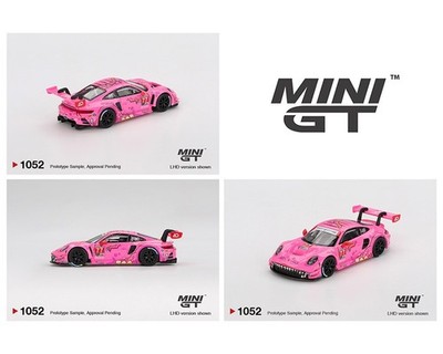 ミニカー MINI GT Porsche 911 GT3 R #77 ROXY Mini GT Porsche 911 GT3 R #77 AO Racing ROXY 2024 IMSA Road