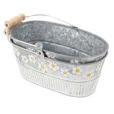 2 Pcs Secchio Vintage