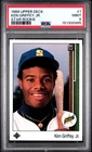 1989 Upper Deck Ken Griffey Jr.  Star Rookie Card MINT PSA 9