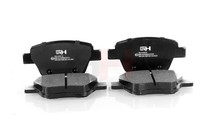 Hinterachse GH GH-410213 Bremsbelagsatz, Scheibenbremse FüR Audi,Seat,Skoda,Vw