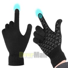 Warm Knitted Winter Touchscreen Texting Gloves Men Women One Size