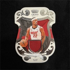 2023-24 Panini Crown Royale Coat of Arms Jimmy Butler game worn patch #COA-BUT