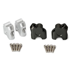 Morsetti Barra Moto Rialzati Manubrio Manubrio Rialzati per 7/8" 22mm Durevole 2x