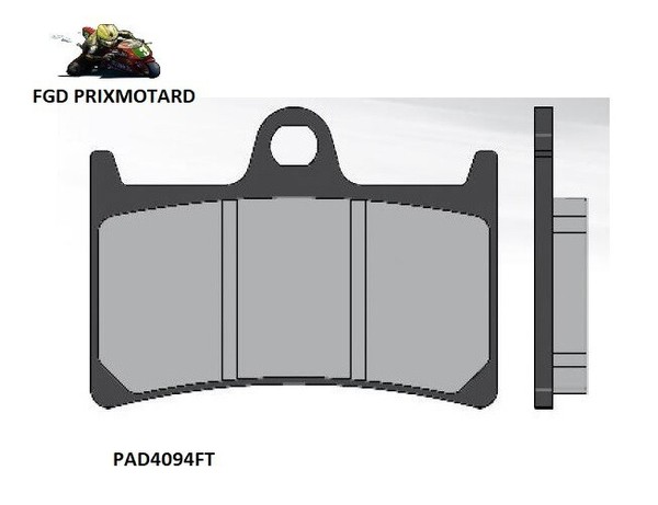 Yamaha FJR 1300 2001/2005 BremsbeläGe Vorne Brenta-image