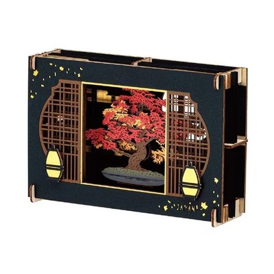 PAPER THEATER / JAPAN wood style - BONSAI - Maple Japan