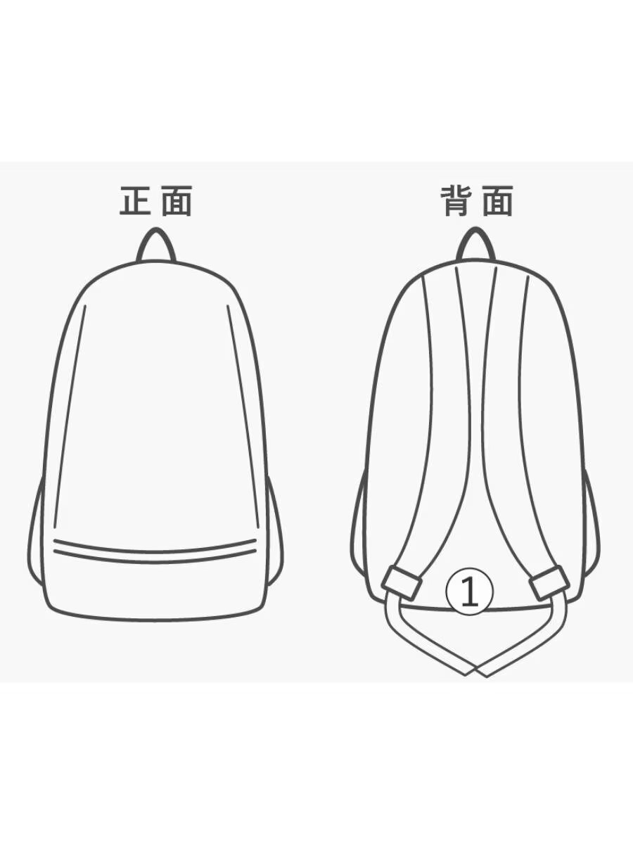 Millet Backpack Polyester Blk Solid KEK77 - image 8