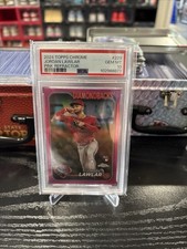 Jordan Lawlar 2024 Topps Chrome Rookie #229 Pink Refractor PSA 10
