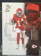 2025 Topps Signature Class Football - Xavier Worthy #28 Kansas City Chiefs