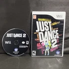 Just Dance 2 Nintendo Wii Video Game Disc and Case