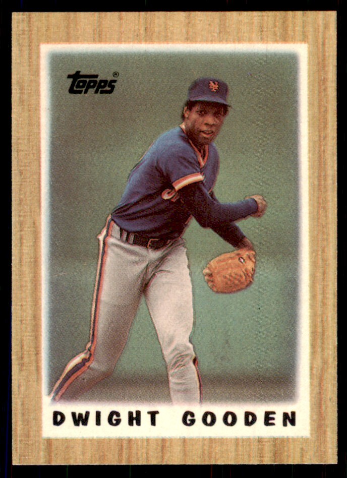 1987 Topps Major League Leaders Dwight Gooden Baseball Cards 23 eBay