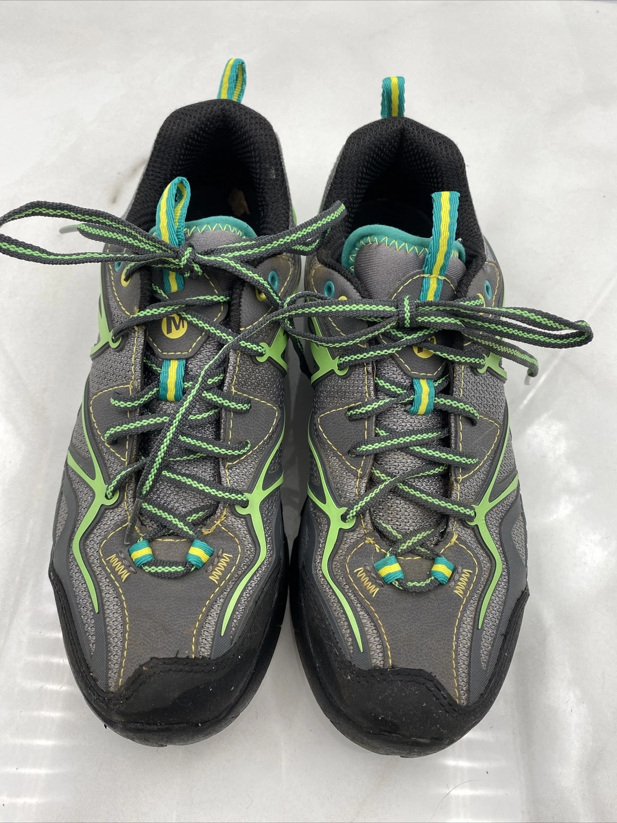 merrell hiking sport mesh lace-up shoes