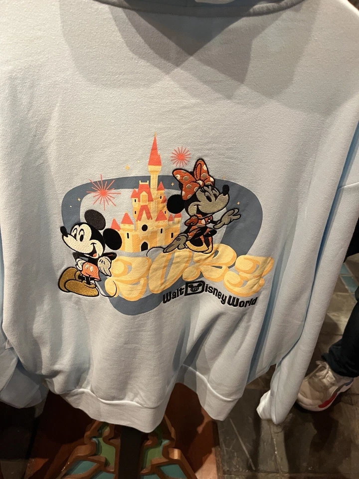 Chaqueta con Capucha y Cremallera Mickey and Minnie 2023 Parques Disney L 1X 2X NUEVA Foto 4 de 4
