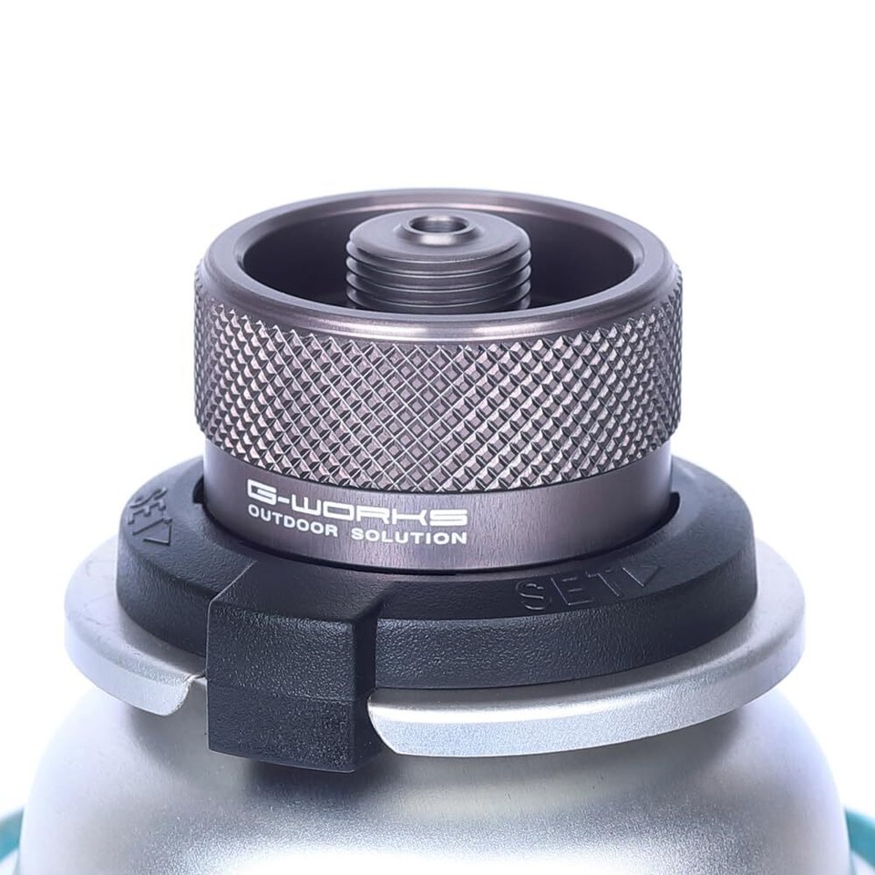 Convert Adapter, for Nozzle Bottle Type/Butane Gas Cartridge/Canister