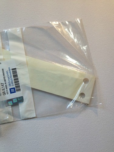 Stemma posteriore Opel Speedster VX220 NUOVO NUOVO NUOVO RARO esaurito da Opel GM9197436 - Foto 8 di 8