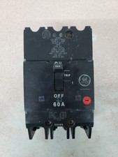 GE TEY360 Circuit Breaker 3 Pole 60 Amp NT