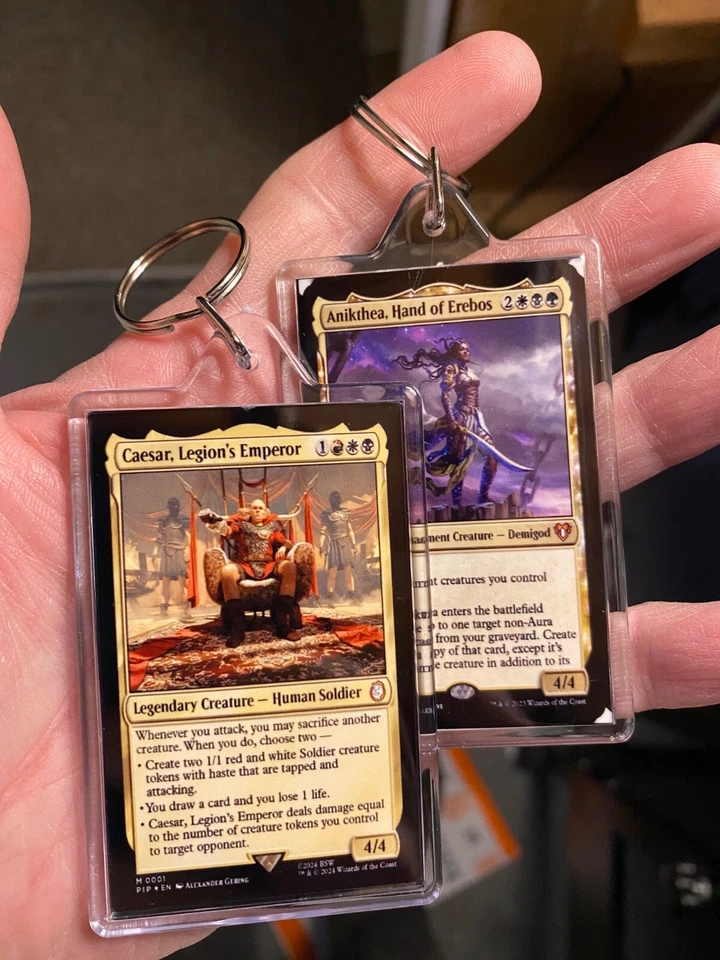 Magic The Gathering Limited Edition - Mini Slab Keychains - ALPHA BETA and more! - Image 2 of 3