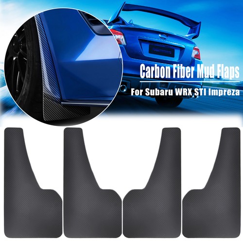 4PCS Mud Flaps Splash Guards Mudflap Mudguards For Subaru Impreza WRX