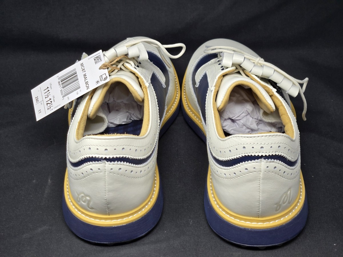 Adidas Malbon Golf x MC87 Spikeless Mens Golf Shoes Navy Adidas Malbon Golf x MC87 Spikeless Mens Golf Shoes Navy