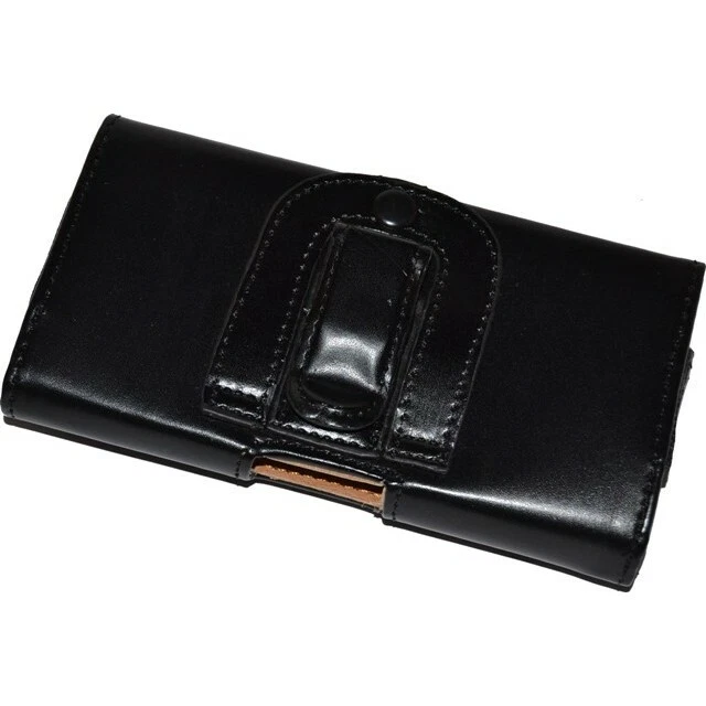 MAXY CUSTODIA VIVA-03 CINTURA VIP CLIP CASE PASSANTE PELLE ORIZZONTALE 78AED8A - Immagine 3 di 4