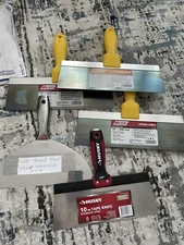 5 Pice Mix Lot  Drywall Wall Board Taping Knife (wal-board, Husky)