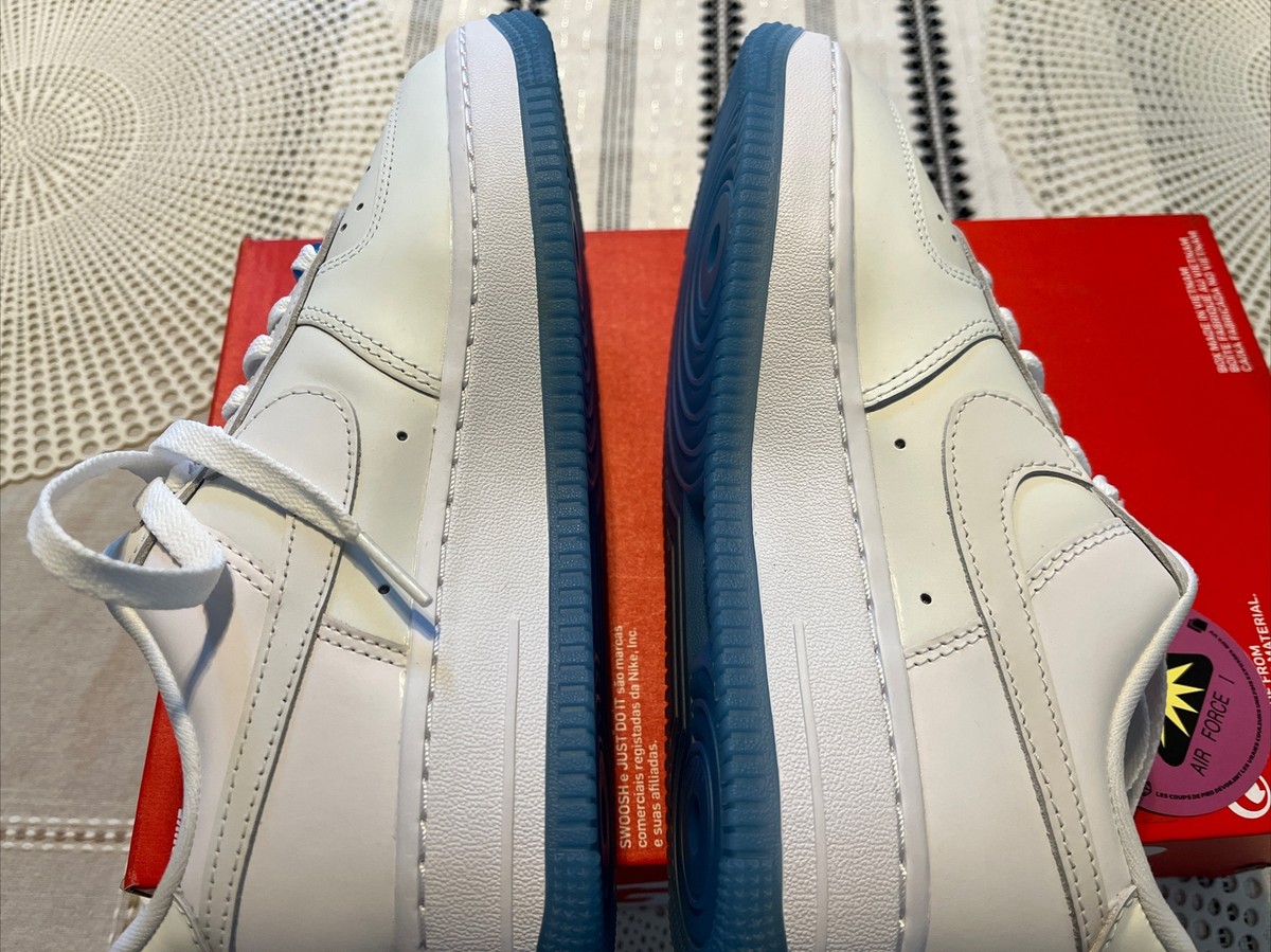 Nike Air Force 1 Low UV Reactive Color Changing In Sun DA8301-100 Womens 5.5 | eBay