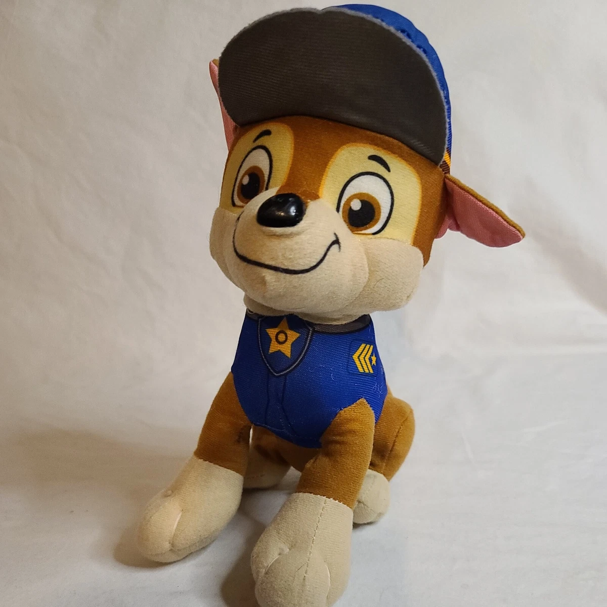 Paw Patrol Chase, Stuffed Animal, Nickelodeon by Spin Master, 8" Tall, 2016