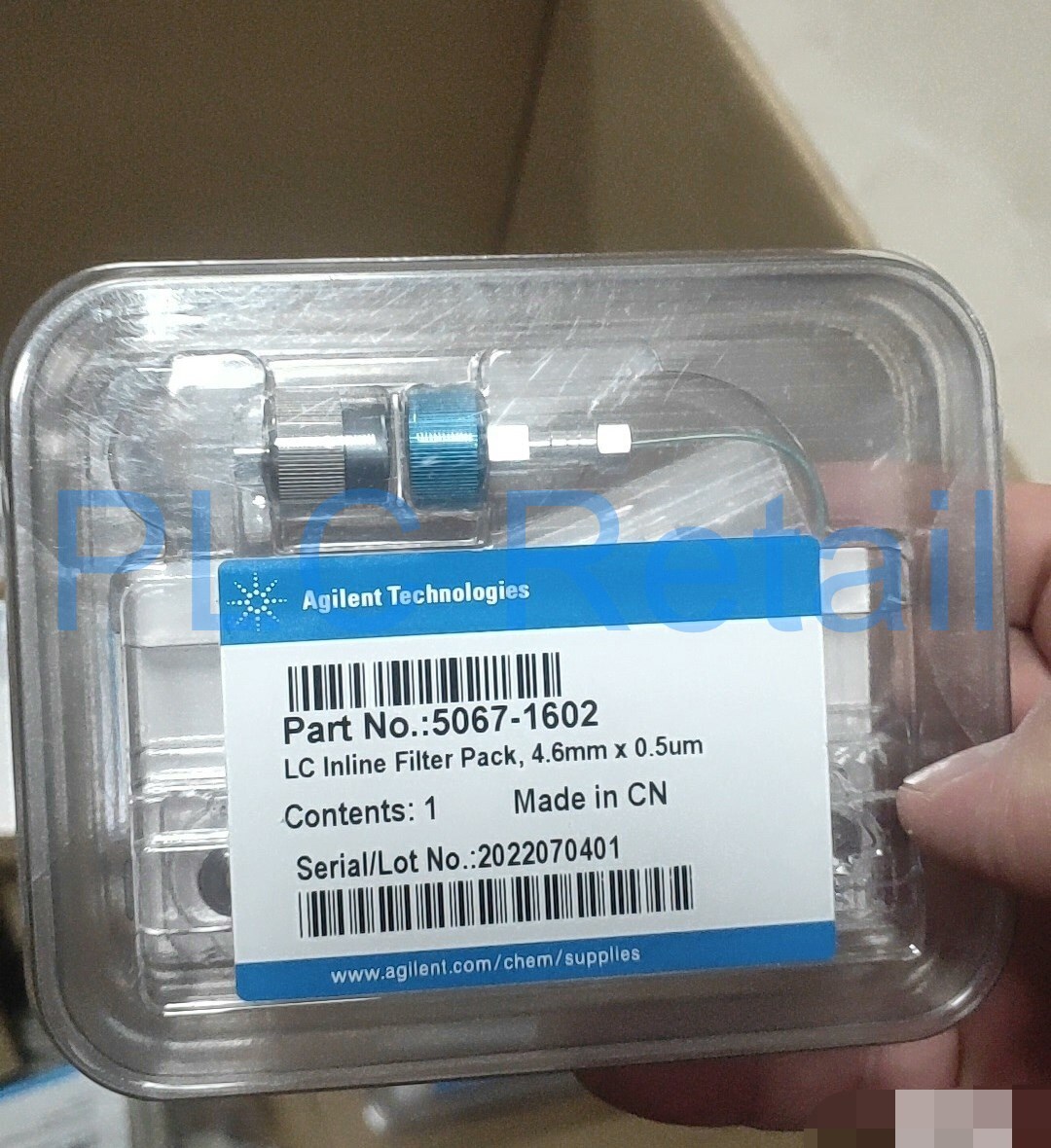 Conjunto de filtro Agilent Online 5067-1602 FedEx o DHL nuevo 1 pieza