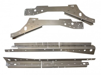Iron Rock Off Road XJ Unibody Frame Stiffeners (Front and Center Section)