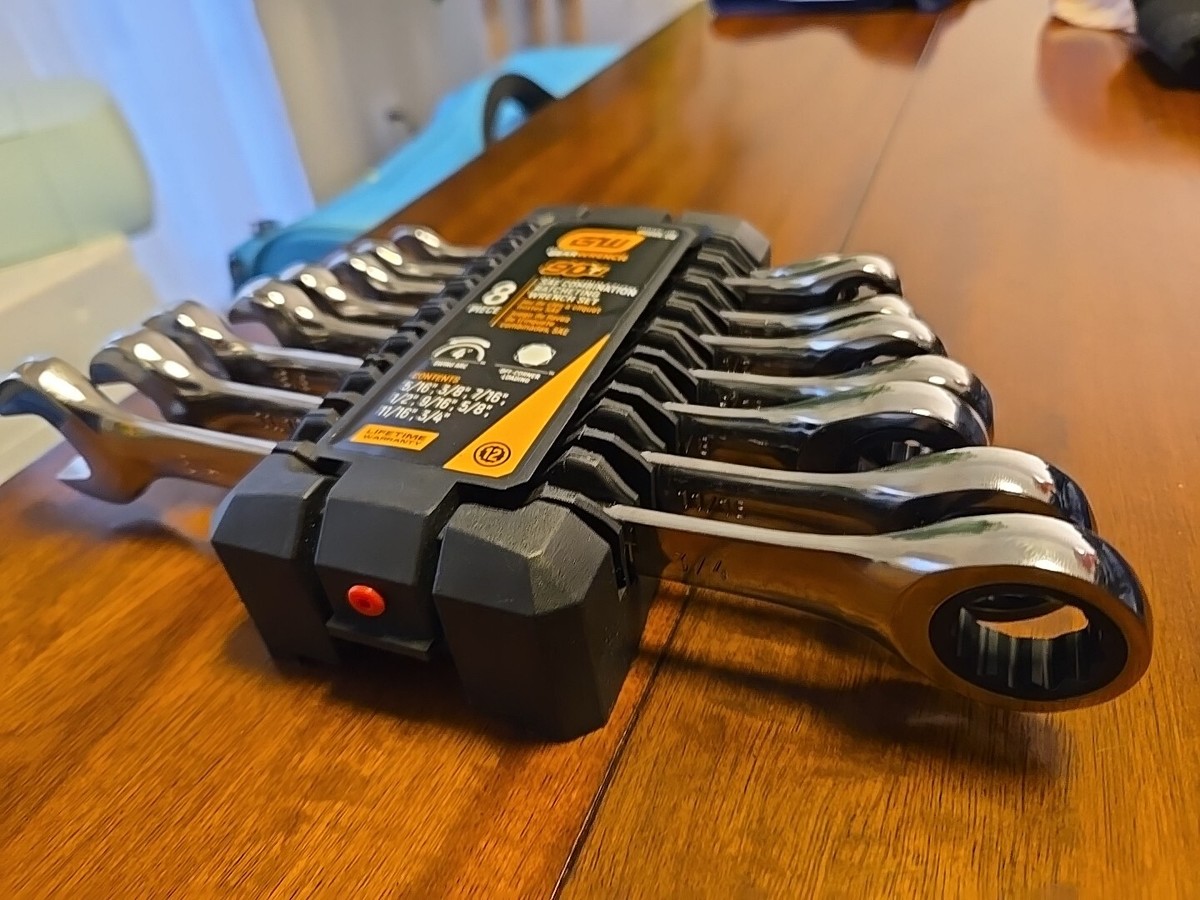 NEW! GearWrench 86695-06 SAE 90-tooth Combination Ratcheting