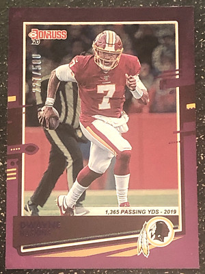2020 Donruss Season Stat Line #237 Dwayne Haskins /500