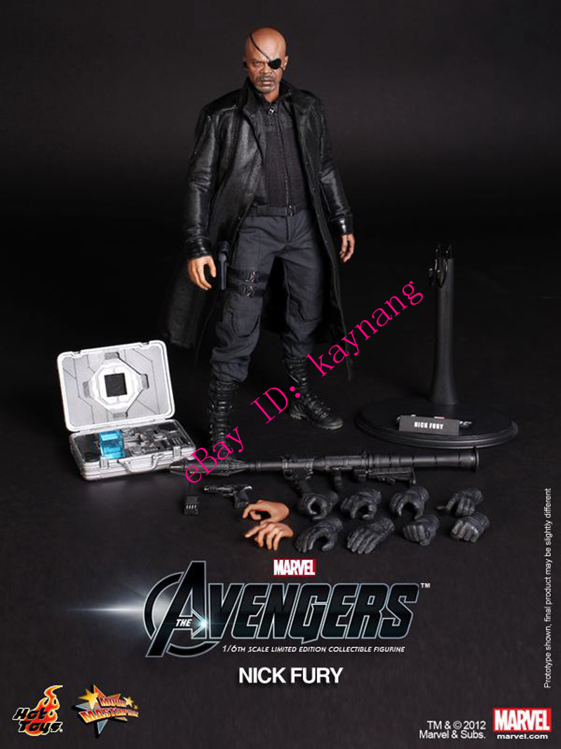 Hot Toys MMS169 The Avengers 1/6 Nick Fury Action Figure Toy Model