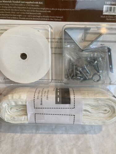 Conso Lifestyle Roman Shade Kit • Window Size 36" X 54" • NEW - Picture 3 of 5