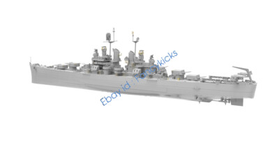 USS BIRMINGHAM CL-62 プラモデル 1/350 VeryFire VF350921 1/350 USS BIRMINGHAM CL-62 U.S NAVY LIGHT