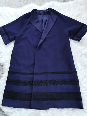 MARINA RINALDI Jacquard Duster Coat MR 29-USA 20W_ IT58_