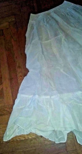 Starched Petticoat Undergarment Slip Skirt Transitional Retro Steam Punk - Picture 3 of 8