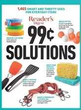 Readers Digest 99c Solutions: 1,465 Smart and Thrifty Uses for Ev - VERY GOOD