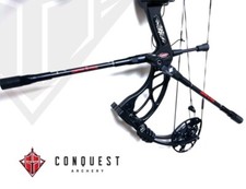 Conquest CF. 500 BOWHUNTER COMPLETE KIT (WITH SMAC) 10"Front8"Back Matte Black