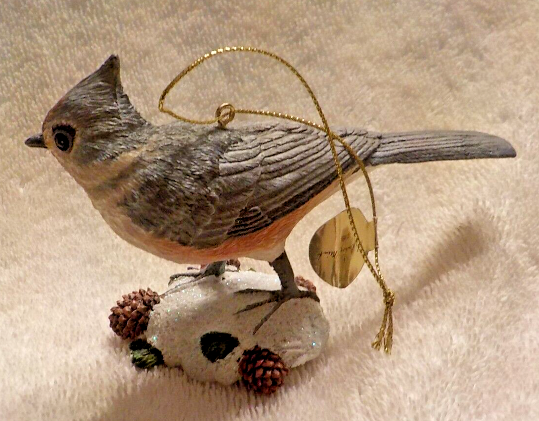 Danbury Mint The Songbird Christmas Ornaments Titmouse eBay