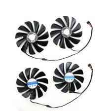 Pair Fans Cooler Fan RX5500 5500XT 5600 5600XT 5700XT CF1010U12S Graphics Card