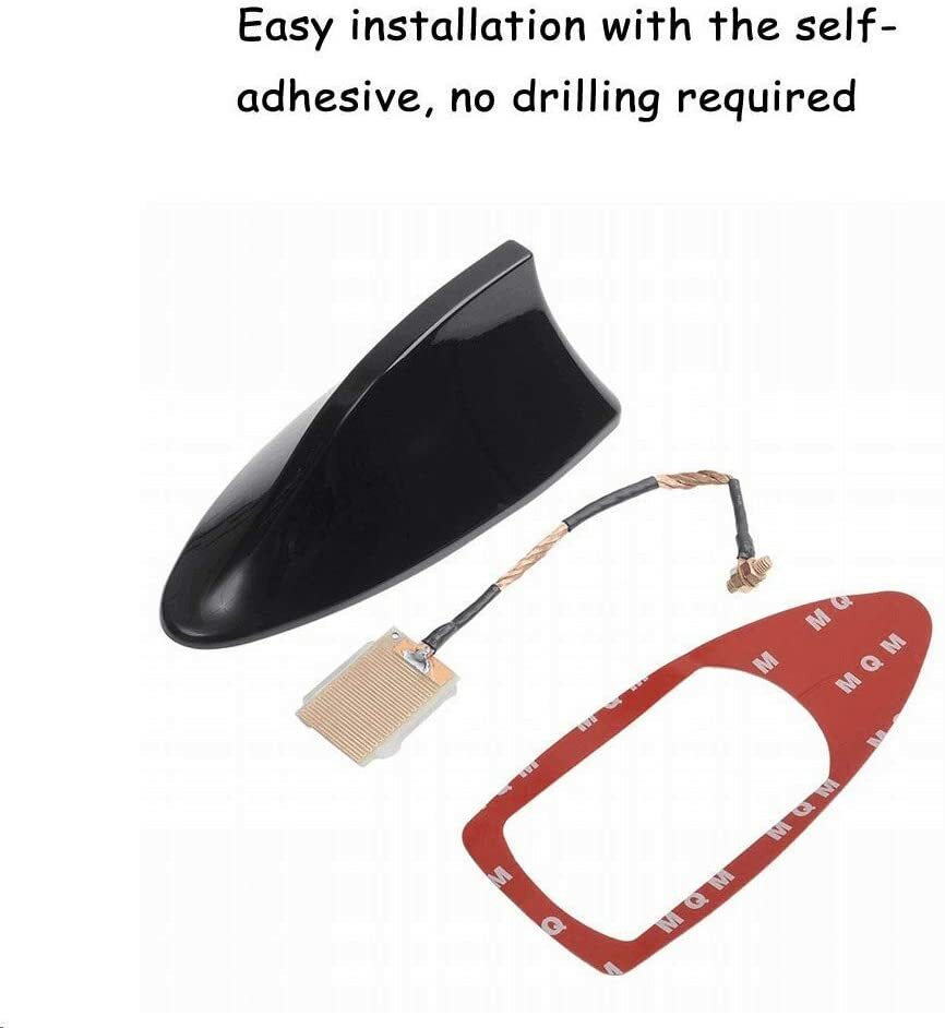 For Ford Fusion Car Shark Antenna Fin Roof Aerial Base Radio AM/FM ...