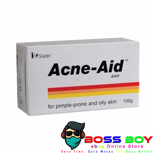 STIEFEL ACNE AID Soap for Acne, Oily Skin and Pimple Prone Skin FREE SHIPPING