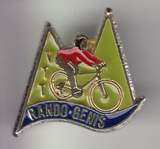 RARE PINS PIN'S .. VELO CYCLISME CYCLING CLUB TEAM RANDO AUVEZERE GENIS 24 ~EF