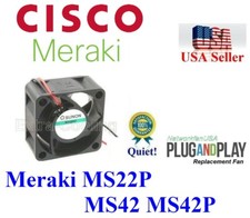 1x Quiet Replacement fan for Cisco Meraki MS2...