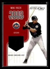 2003 Donruss Studio Mike Piazza Player Collection Red Jersey /300 Mets U3742