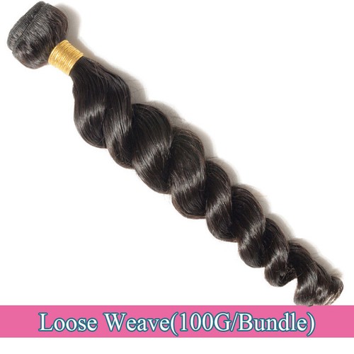 24 26 28 Deep Wave Bundle Weft Brazilian 8A Virgin Human Hair Wavy Curly 100G US - Picture 15 of 18
