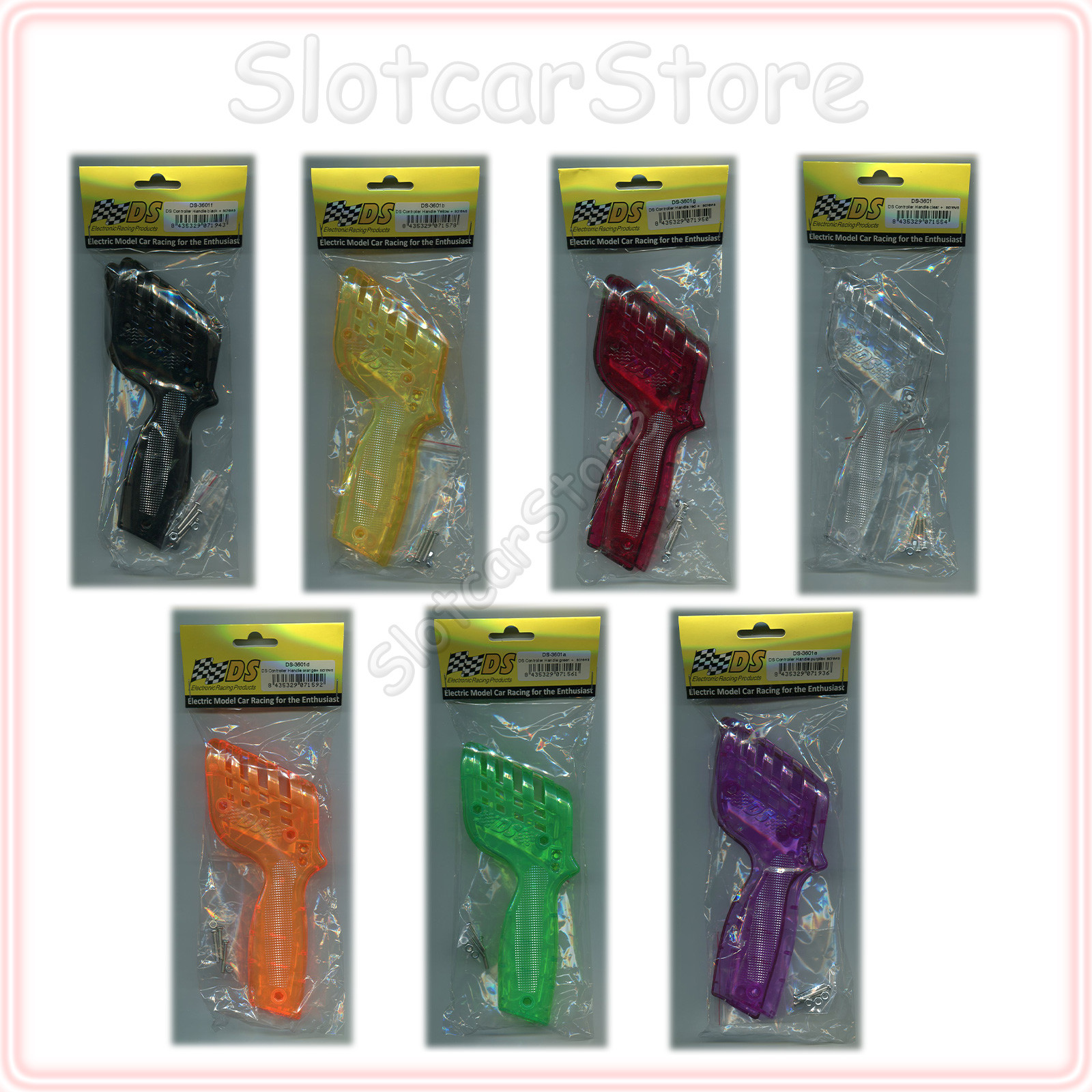 DS 3503 Slot Racing Controller "Basic 3" RennHandregler Ohm und Farbe