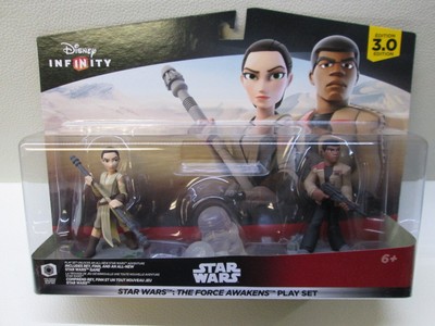 New Disney Infinity 3.0 Star Wars The Force Awakens Play Set Universal Finn Rey 712725027254 | eBay