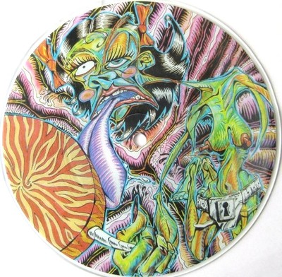 Casus Belli 7'' RECORD Picture Disc Return To Zero Bug Fights Amrep Z. Michelleti