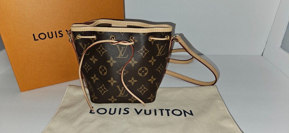 Authentic Louis Vuitton Monogram Canvas Nano Noe | eBay