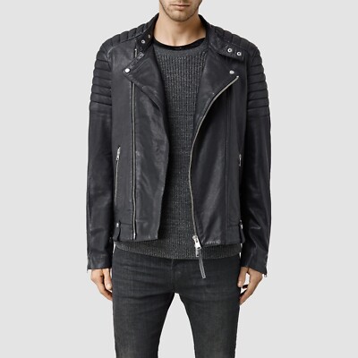 Allsaints Jasper leather jacket S | eBay